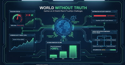 “World Without Truth”: Gartner on AI Disinfo Risk